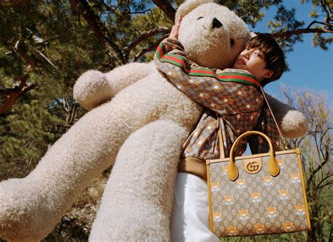 kai and gucci teddy bear.